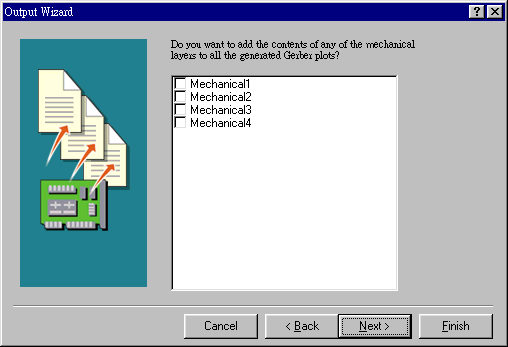 每一設計層均要導孔文件？或要另訂定的？
