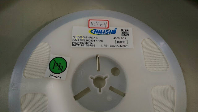 有時元件也可能是使用公制mm來表示其尺寸。Dimension 1608(mm) 對應到的是0603(inch)