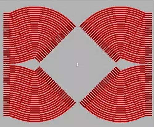 (底部)旋轉芯片可以提供更好的效果，占用面積可以進一步縮小兩倍以上。